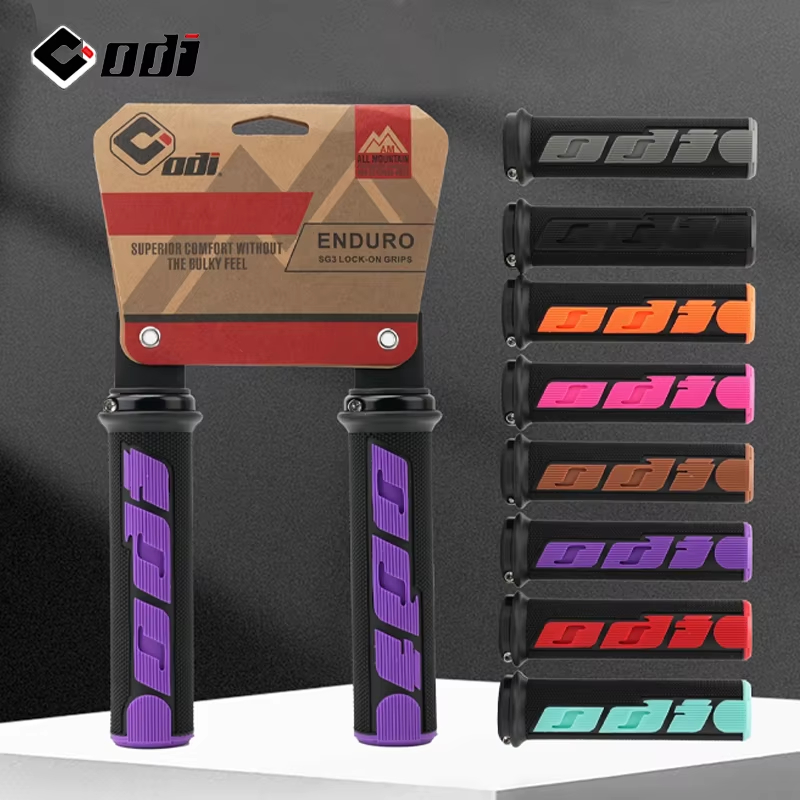 Commuter Bike Lock - ODI RG98 Rubber Lock-on Handlebar Grips