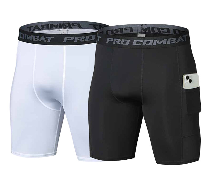 Cycling Commuter Shorts - Mens Gym Shorts with Pockets Workout