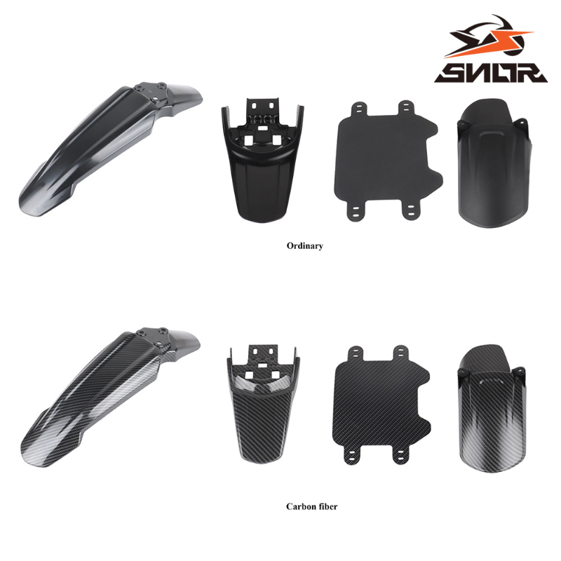 Bike Light Front Rear - SNOR Plastic Body Fairing Kit For