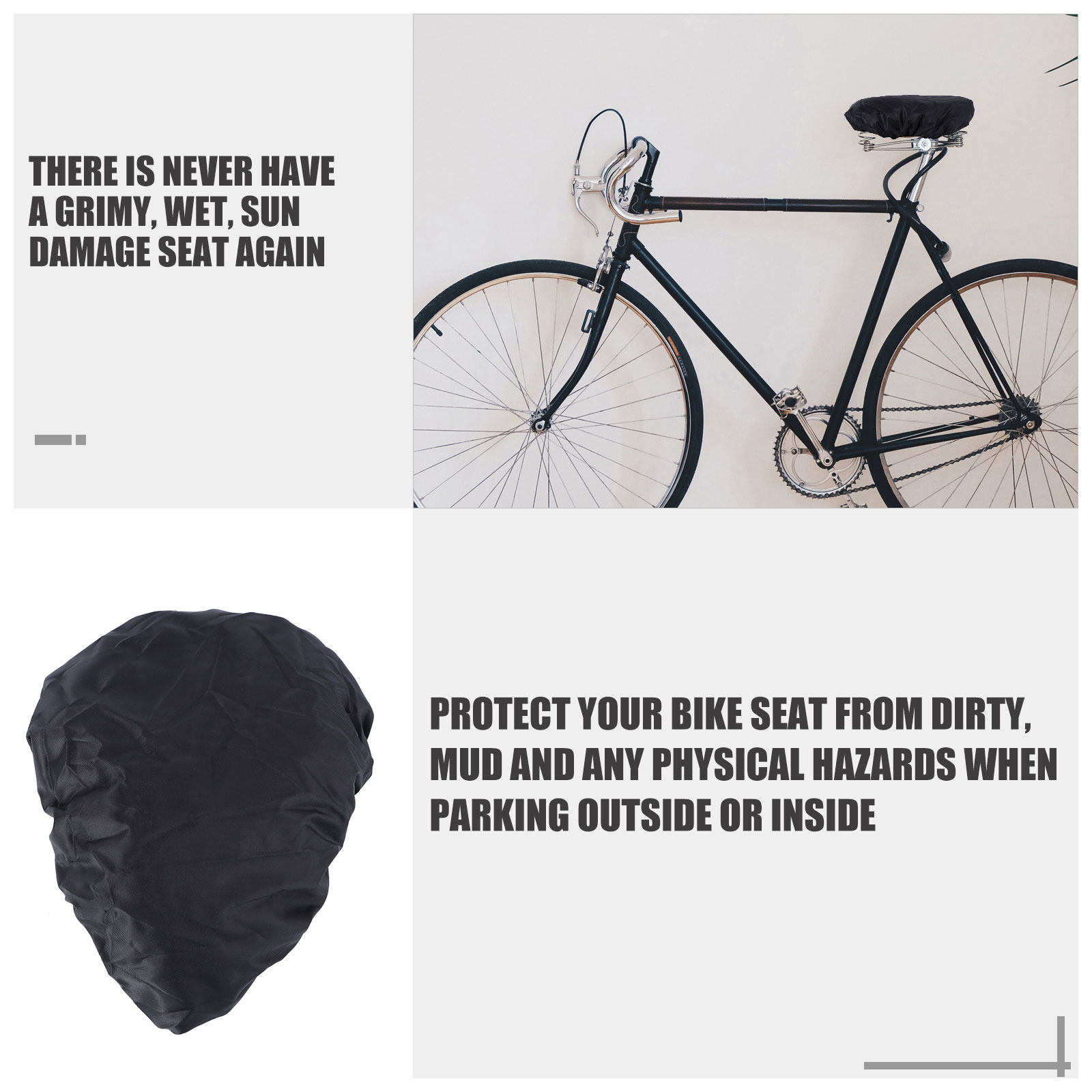4Pcs Waterproof Bike Seat Cove - đánh giá và giá Cycling Commute In Rain