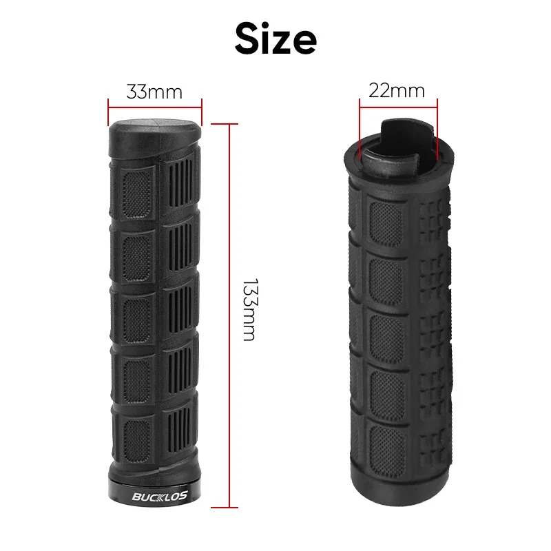 BUCKLOS Bicycle Grips Rubber S - đánh giá và giá Commuter Bike Lock
