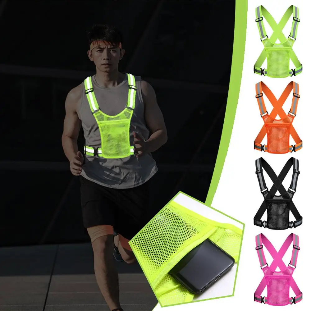Reflective Safety Vests Lightw - đánh giá và giá Reflective Vest Cycling