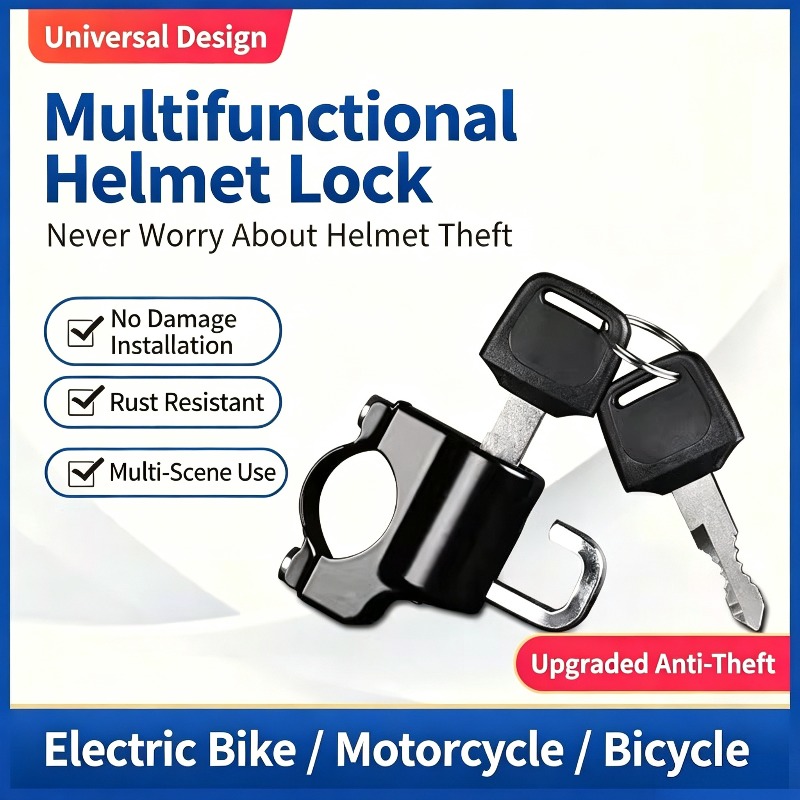 Universal Helmet Lock For Moto - đánh giá và giá Commuter Bike Lock