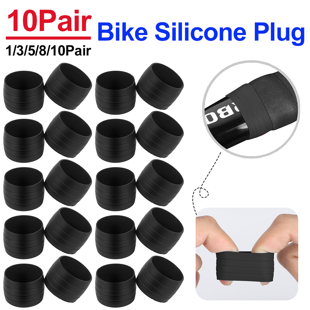 1-10Pair Silicone Anti-skip Bi - đánh giá và giá Cycling Loop