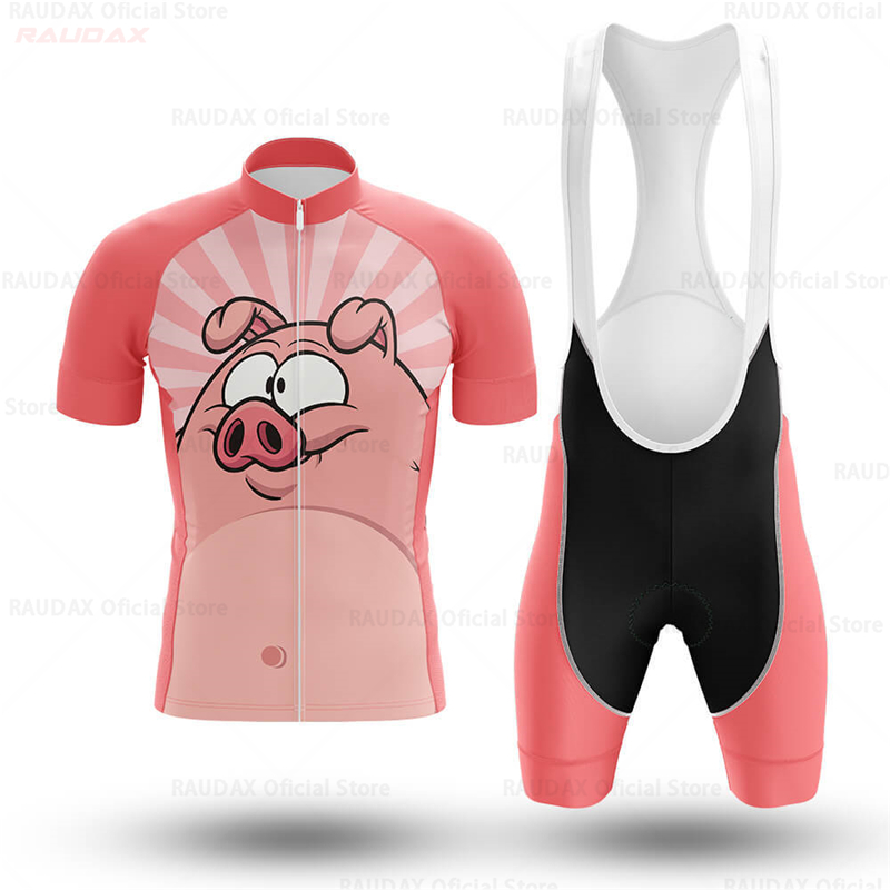 Men's Funny Pig Cartoon Anime  - đánh giá và giá Cycling Commuter Shorts