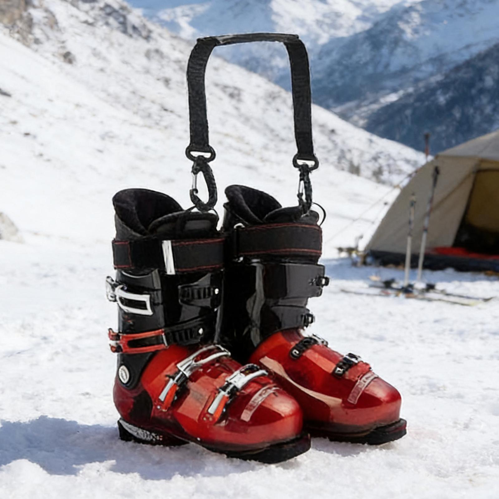 Ski Boot Straps For Carrying W - đánh giá và giá Winter Cycling Commute Gear