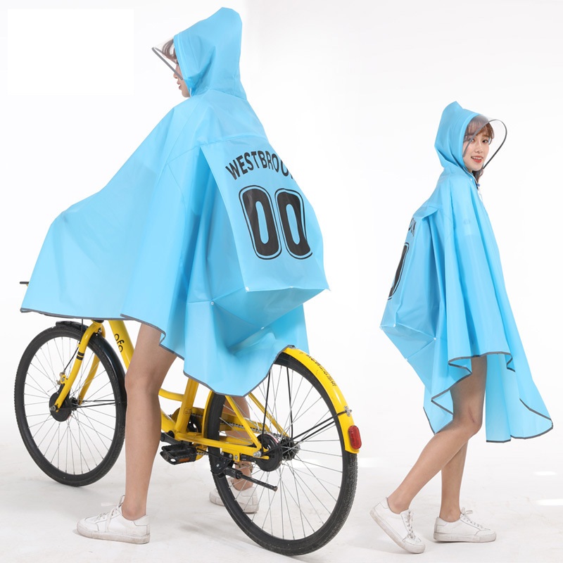 Cycling Raincoat Adult Unisex  - đánh giá và giá Cycling Commute In Rain
