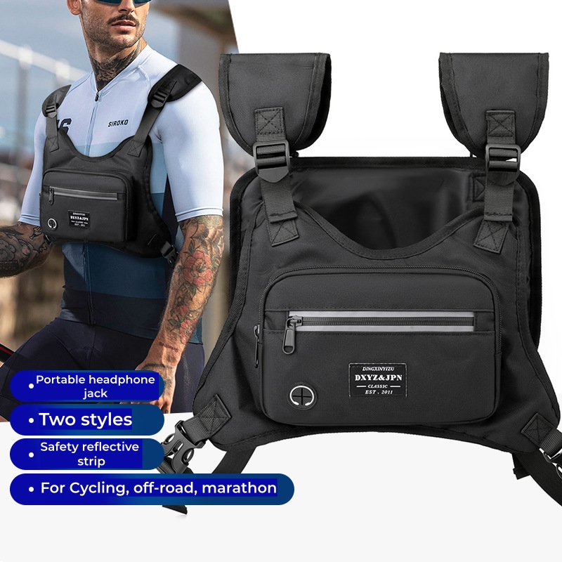 Tactics Chest Bag Mesh Multifu - đánh giá và giá Reflective Vest Cycling