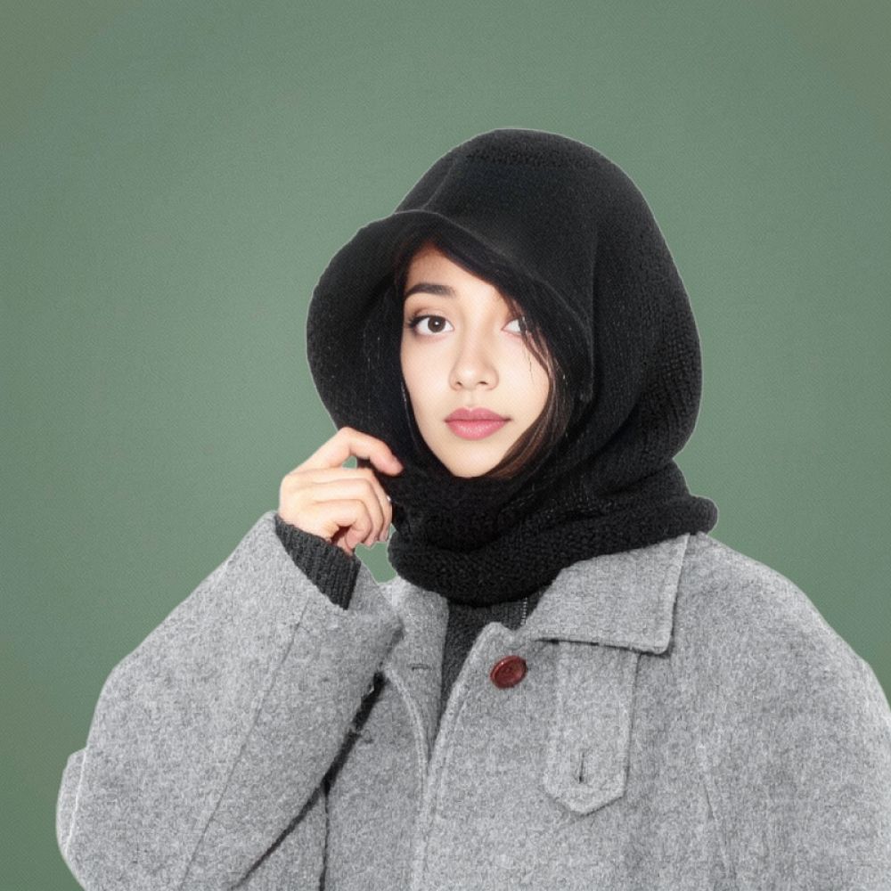 Cozy Knitted Thermal Hat Neck  - đánh giá và giá Winter Cycling Commute Gear