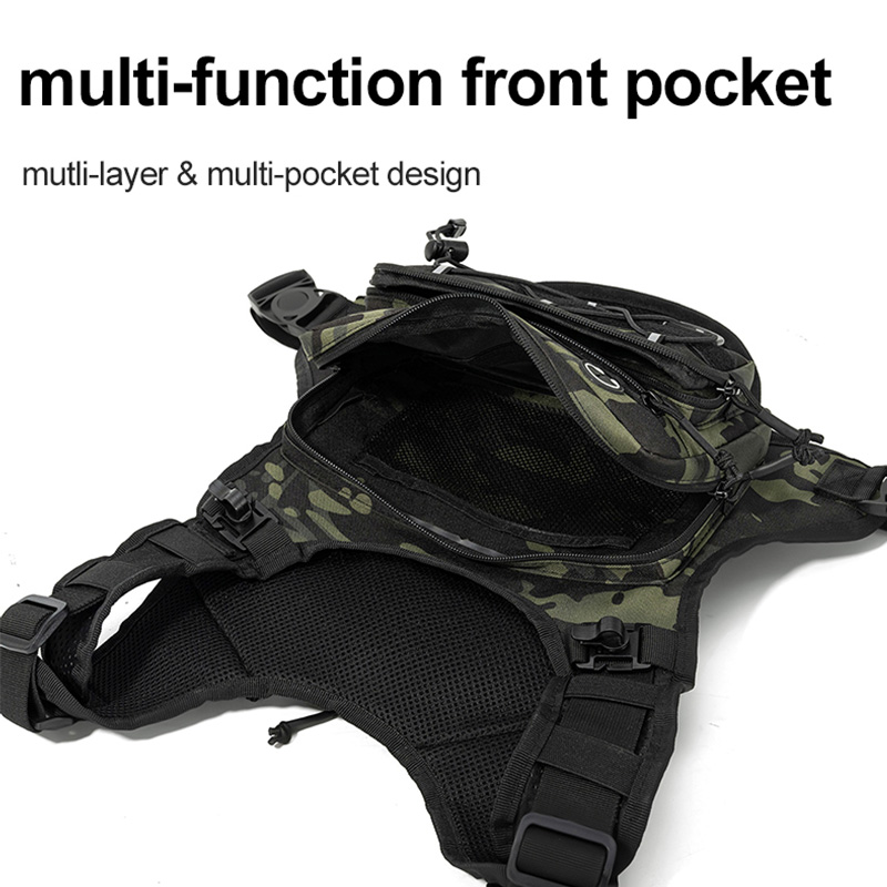 Tactical Bag Front Chest Rig V - đánh giá và giá Reflective Vest Cycling