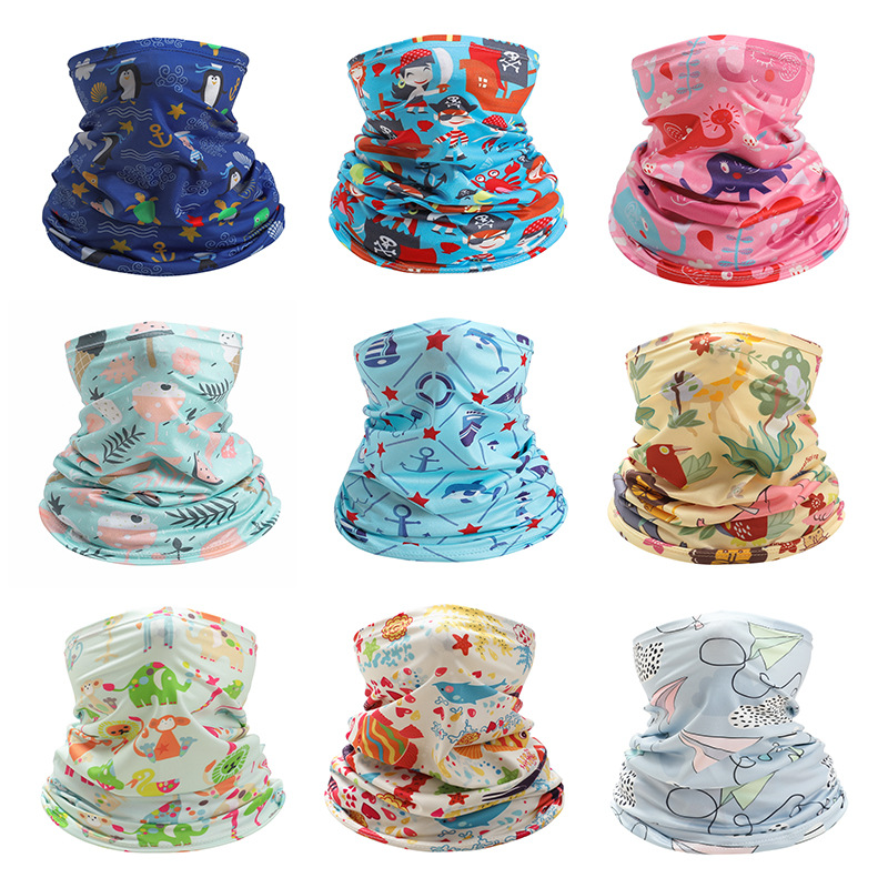 Kids Neck Cover Cute Ice Silk  - đánh giá và giá Cycling Loop